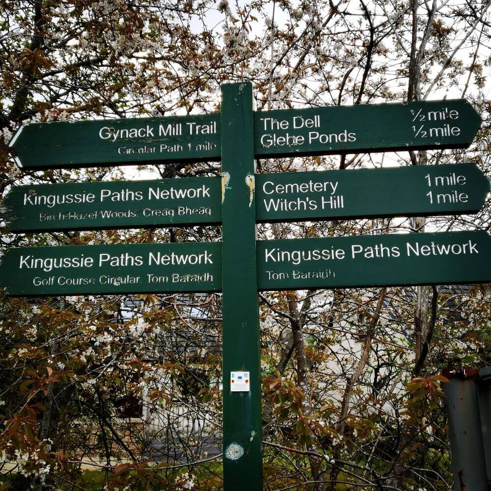 Kingussie path networks