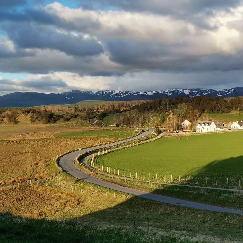 View from Ruthven Barracks