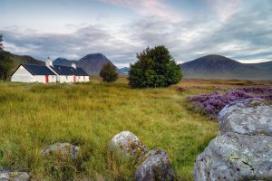 Blackrock Cottage at Glen Etive