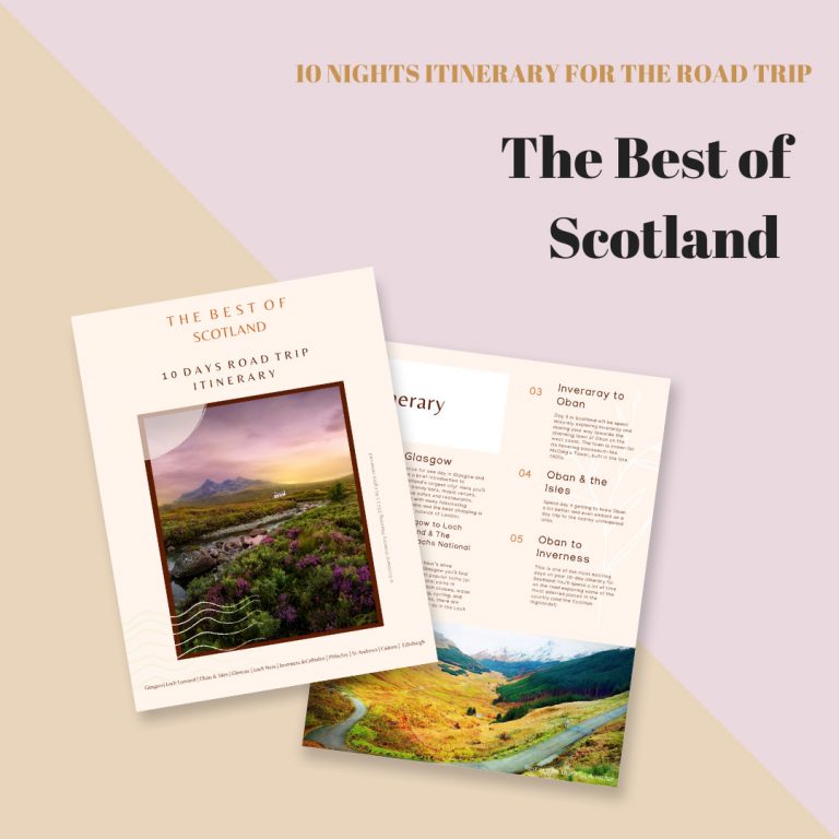 Best of scotland itinerary