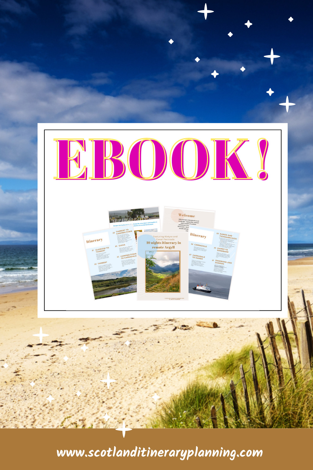 10 nights itinerary in remote Argyll