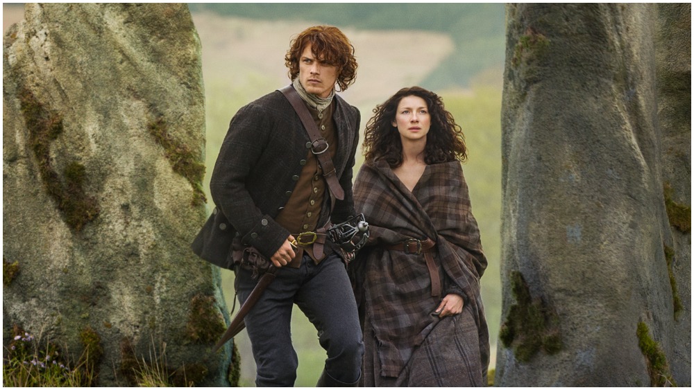 Outlander: Claire and Jamie Fraser (Image: Starz)